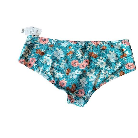 Time And Tru Women's Plus Printed‎ Peplum Swim Bottom  3X NWT - Picture 2 of 7